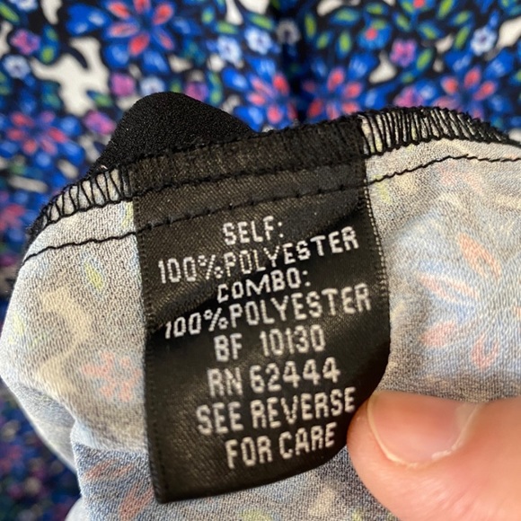 NICOLE MILLER Floral Sleeveless Shirt Dress - Picture 6 of 9